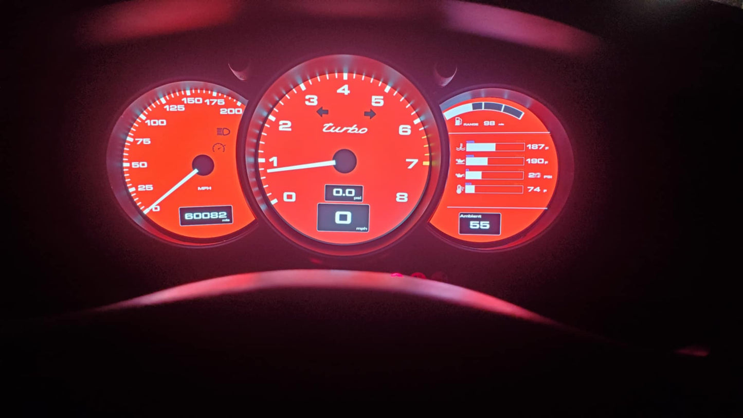 DigiCluster for Porsche 996